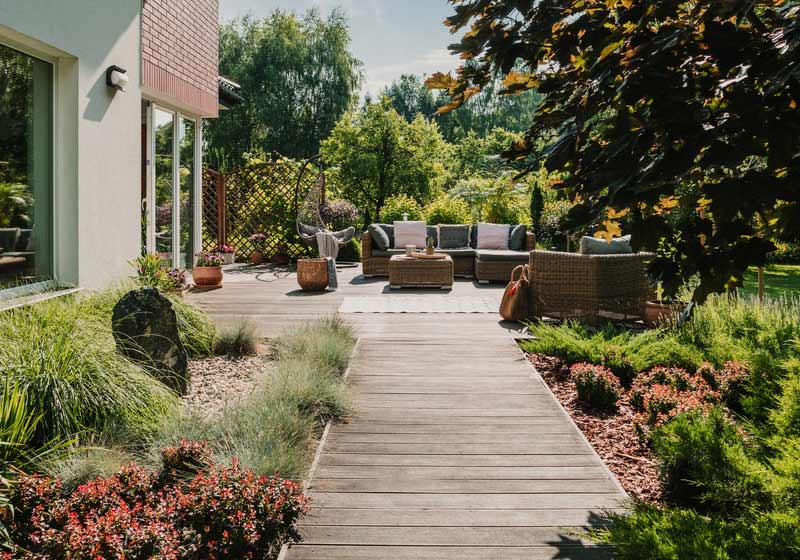 Aménagement de jardin près de Steenvoorde